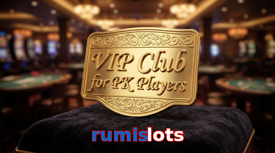 Main screen of Rumislots vip page for PK players